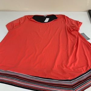 Avenue Knit Summer Top (22/24) NWT!